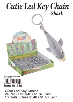 Cutie LED Keychain-Shark